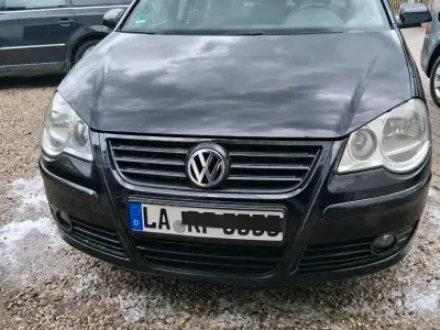 Gebraucht VW Polo 60 PS (44 kW) 2007 Schwarz Kleinwagen