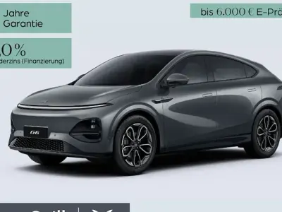 Ny XPENG G6 RWD Long Range 217 kW (296 HK) 2026 Grå SUV