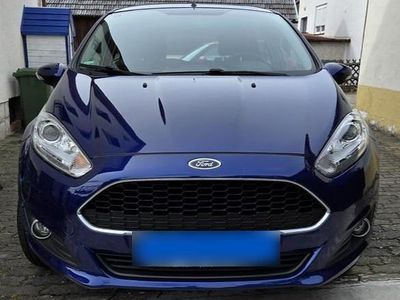 Gebraucht Ford Fiesta SYNC Edition 82 PS (60 kW) 2016 Blau Kleinwagen