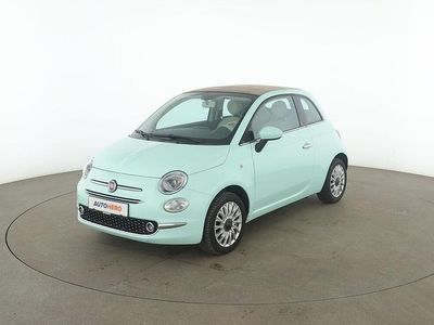 Gebraucht Fiat 500C Lounge 69 PS (50 kW) 2017 Grün Cabrio