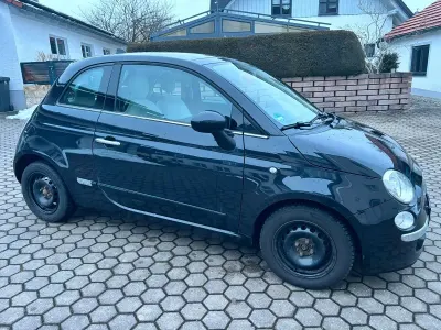Używany Fiat 500 Lounge 86 KM (63 kW) 2011 Czarny Hatchback