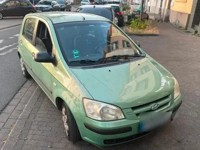 Gebraucht Hyundai Getz 75 PS (55 kW) 2003 Grün Kleinwagen