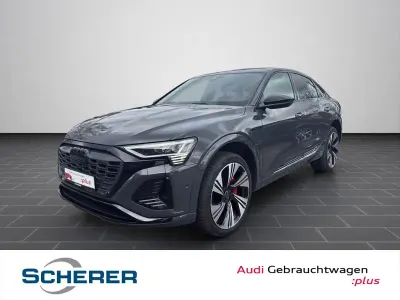 Gebraucht Audi Q8 e-tron S-Line 300 kW (408 PS) 2023 Magnetgrau (metallic) SUV