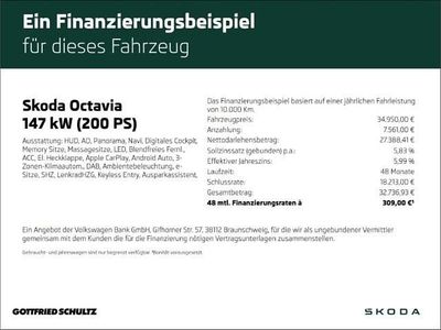 Gebraucht Skoda Octavia RS 200 PS (147 kW) 2024 Schwarz Kombi