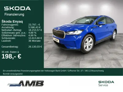 Używany Skoda Enyaq iV Loft 108 kW (148 KM) 2023 Niebieski SUV