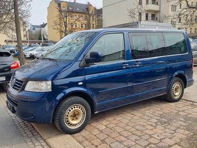 Gebraucht VW Transporter Comfortline 174 PS (127 kW) 2003 Blau Van