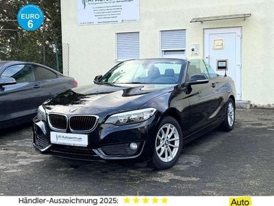 Gebraucht BMW 220 Sport Line 190 PS (139 kW) 2015 Schwarz Cabrio