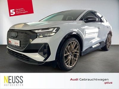 Gebraucht Audi Q4 Sportback e-tron S-Line 210 kW (286 PS) 2025 Gletscherweiß metallic SUV