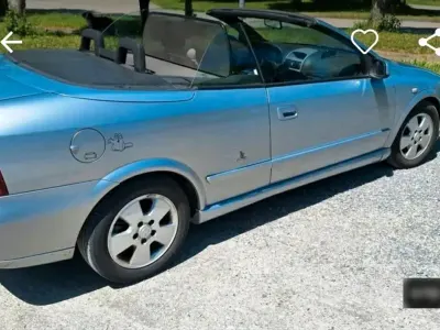 Gebraucht Opel Astra 2002 Silber Cabrio