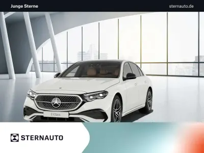 Gebraucht Mercedes E220 AMG 197 PS (144 kW) 2025 Unilack polarweiß Limousine
