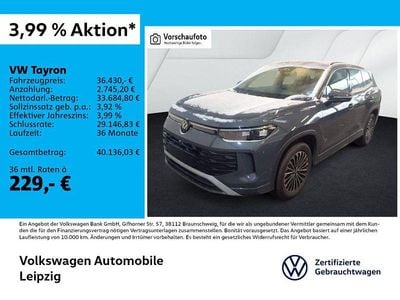 Gebraucht VW Tayron Life 150 PS (110 kW) 2025 Gelb SUV