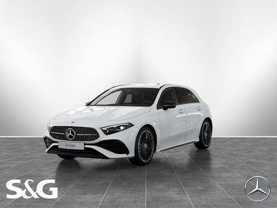 Unilack polarweiß Gebraucht 2025 Mercedes A180 AMG Limousine | 34.199 € (Etwas zu teuer)