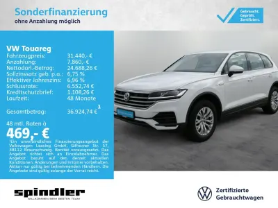 Gebraucht VW Touareg Basis 231 PS (169 kW) 2019 Pure white SUV