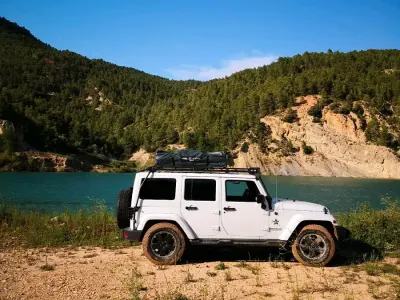 Gebraucht Jeep Wrangler Sahara 200 PS (147 kW) 2015 Weiß SUV