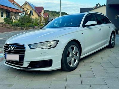 Usata Audi A6 S-Line 272 CV (200 kW) 2015 Bianco Station wagon