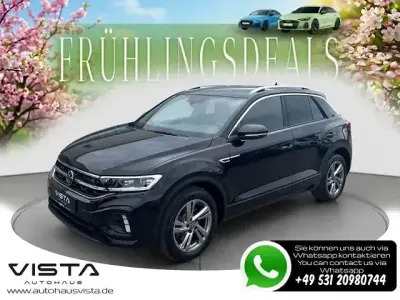 Second-hand VW T-Roc R-line 150 CP (110 kW) 2022 Negru SUV