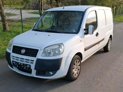 Gebraucht Fiat Doblò 101 PS (74 kW) 2009 Weiß Van / Kleinbus