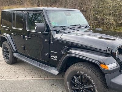 Gebraucht Jeep Wrangler Sahara 200 PS (147 kW) 2019 Schwarz SUV