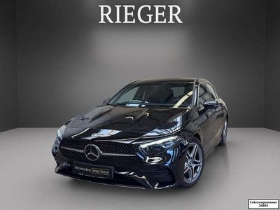Gebraucht Mercedes A200 AMG 150 PS (110 kW) 2024 Nachtschwarz uni Limousine
