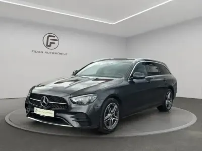 Brugt Mercedes E220 AMG line 194 HK (142 kW) 2021 Grå Stationcar