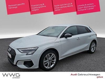 Gebraucht Audi A3 Sportback e-tron Advanced Plus 204 PS (150 kW) 2022 Gletscherweiß metallic Kleinwagen