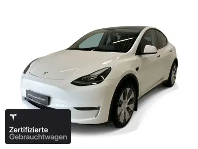 Gebraucht Tesla Model Y Long Range AWD 258 kW (351 PS) 2022 Weiß SUV