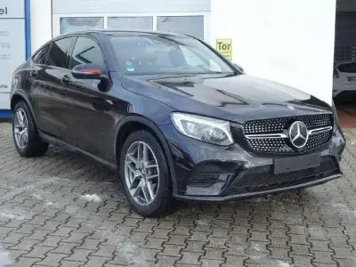 Brugt Mercedes GLC300 245 HK (180 kW) 2017 Sort Coupe