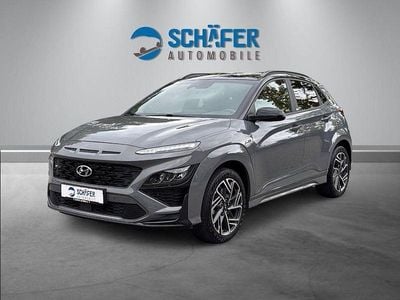 Gebraucht Hyundai Kona N Line 120 PS (88 kW) 2021 Grau SUV
