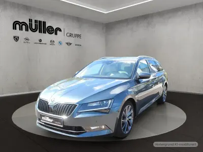 Gebraucht Skoda Superb LAURIN & KLEMENT 280 PS (205 kW) 2018 Quarzgrau Kombi