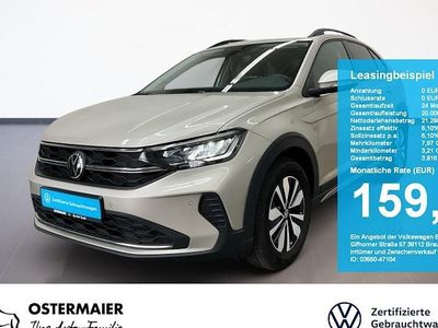 Gebraucht VW Taigo Move 116 PS (85 kW) 2024 Silber SUV