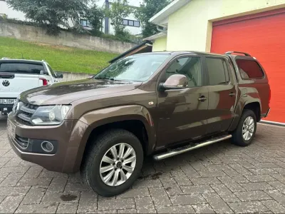 Gebraucht VW Amarok Highline 163 PS (119 kW) 2012 Braun Pickup