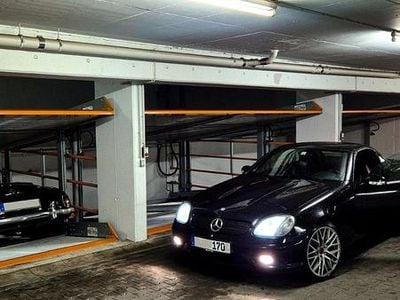 Gebraucht Mercedes SLK320 AMG 218 PS (160 kW) 2001 Schwarz Cabrio