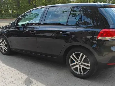 Brugt VW Golf VI Comfortline 122 HK (89 kW) 2009 Sort Hatchback