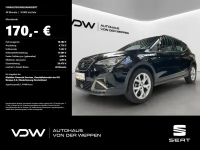 Gebraucht Seat Arona FR 110 PS (80 kW) 2023 Schwarz SUV