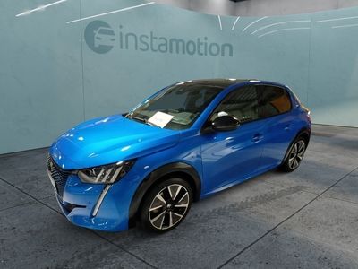 Gebraucht Peugeot e-208 GT 100 kW (136 PS) 2021 Blau Kleinwagen