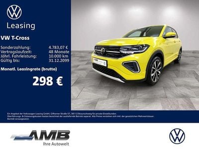 Usata VW T-Cross IQ Drive 150 CV (110 kW) 2024 Giallo SUV