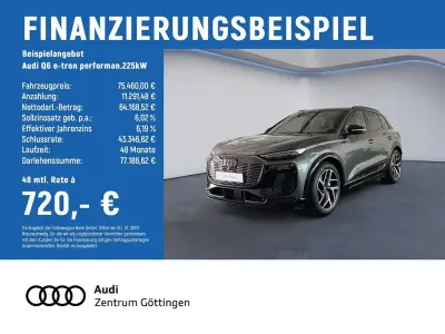 Neu Audi Q6 e-tron Sport 225 kW (306 PS) 2026 Grau SUV