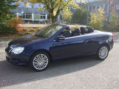 Gebraucht VW Eos Edition 190 PS (139 kW) 2009 Blau metallic Cabrio