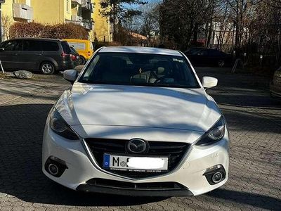 Gebraucht Mazda 3 Sports-Line 150 PS (110 kW) 2014 Weiß Limousine