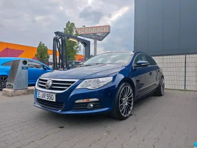 Gebraucht VW Passat R 299 PS (219 kW) 2008 Blau Limousine