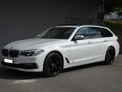 Gebraucht BMW 520 Luxury Line 190 PS (139 kW) 2018 Weiß Limousine