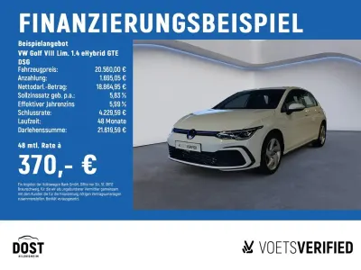 Gebraucht VW Golf VIII GTE 245 PS (180 kW) 2021 Weiß Limousine