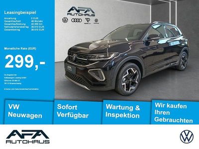 Schwarz Neu 2025 VW T-Cross R-line SUV | 36.490 € (Teuer)