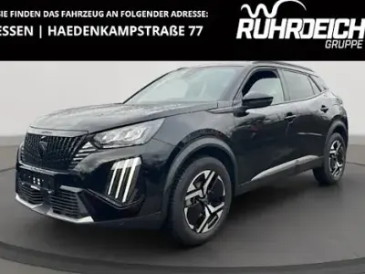 Gebraucht Peugeot 2008 Allure 131 PS (96 kW) 2023 Lackierung schwarz perla nera/ (metallic) SUV