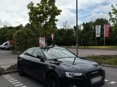 Gebraucht Audi A5 Sportback S-Line 211 PS (155 kW) 2013 Schwarz Kleinwagen