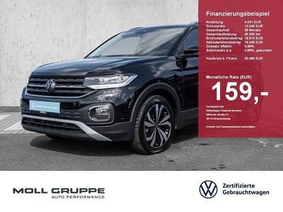 Gebraucht VW T-Cross Style 110 PS (80 kW) 2023 Deep black perleffekt (metallic) SUV