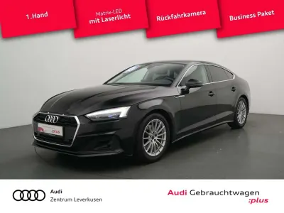 Gebraucht Audi A5 Sportback Ambiente 163 PS (119 kW) 2023 Brillantschwarz Kleinwagen