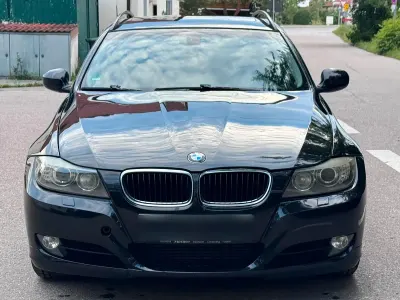 Gebraucht BMW 320 177 PS (130 kW) 2008 Schwarz Kombi