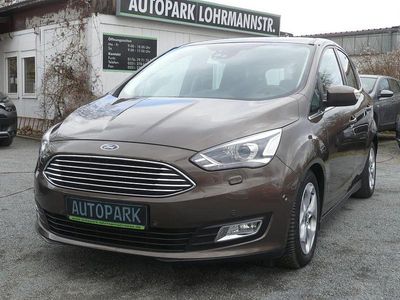 Gebraucht Ford C-MAX Titanium 125 PS (91 kW) 2016 Braun Van / Kleinbus