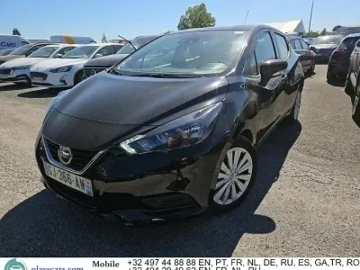 Used Nissan Micra Acenta 91 HP (66 kW) 2022 Black Hatchback